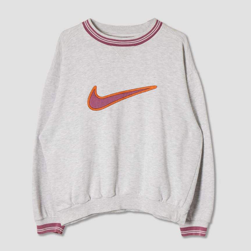 Pink and white Nike Sweatshirt