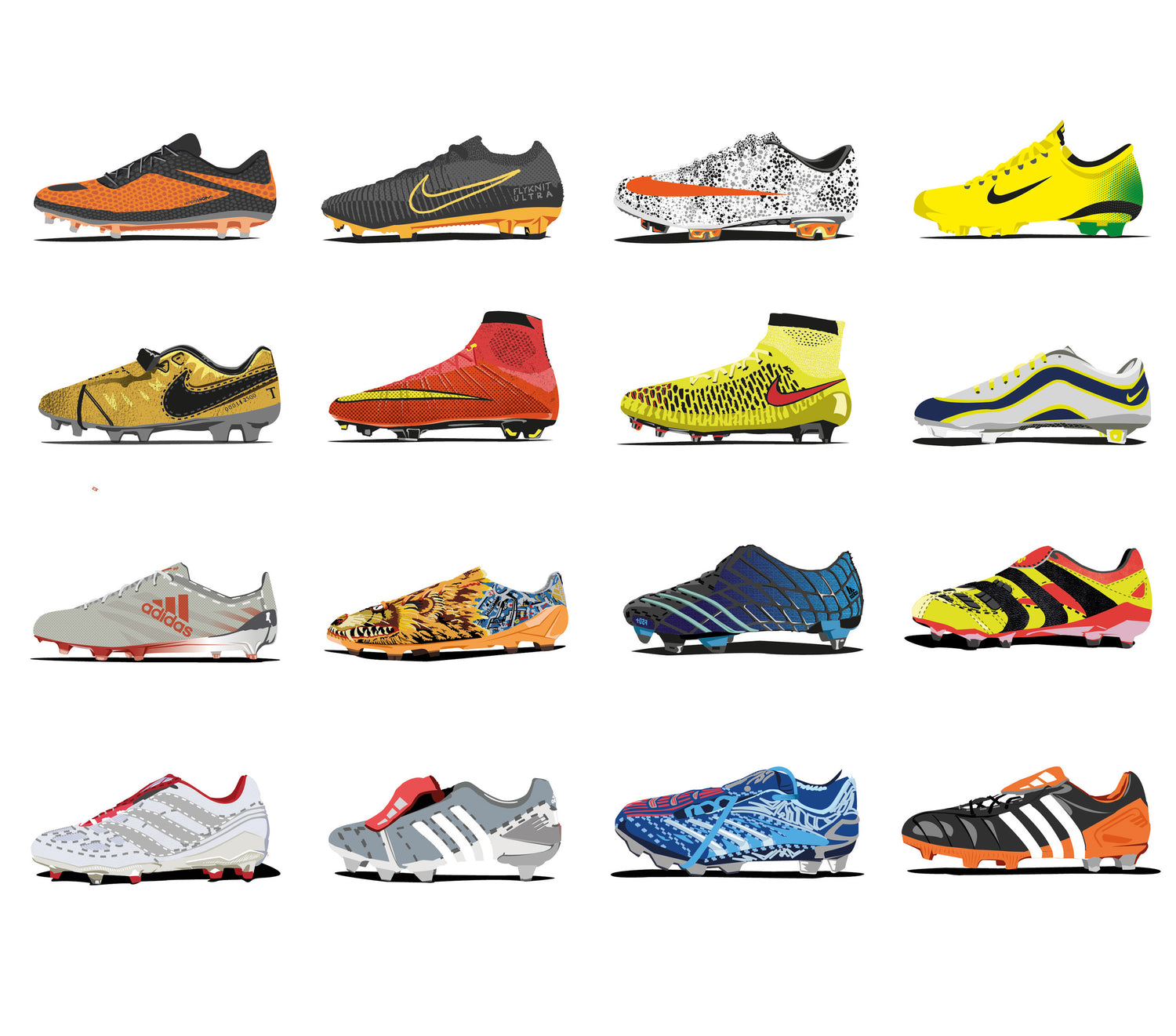 Retro Football Boots